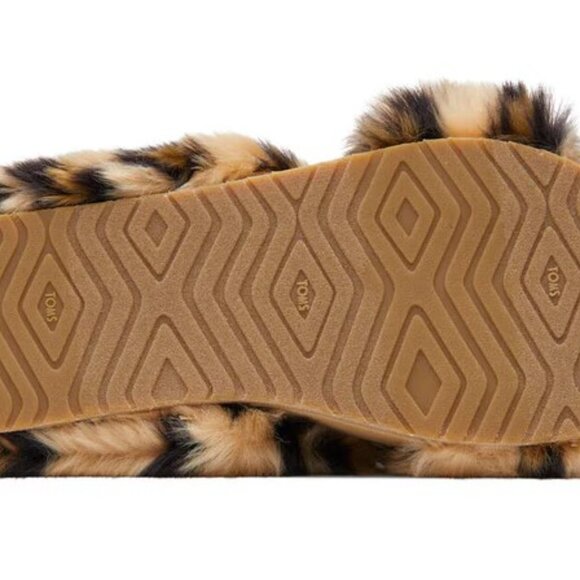 Brand New Leopard Faux Fur Slides - Picture 3 of 6